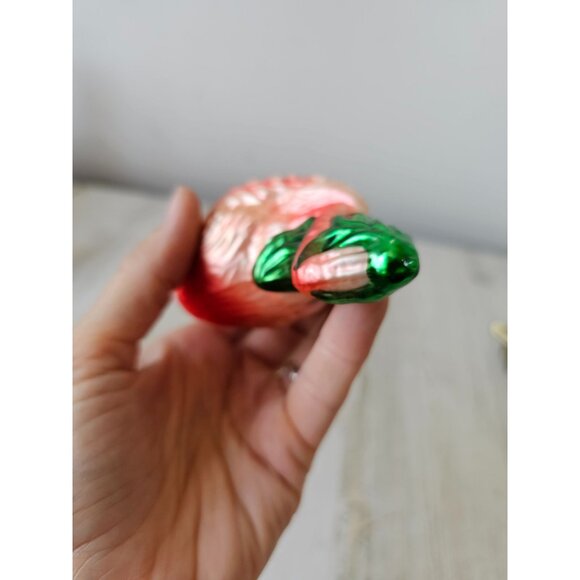 Inge glas glass flamingo bird ornament Germany Xmas‎ tree zoo - Picture 8 of 8